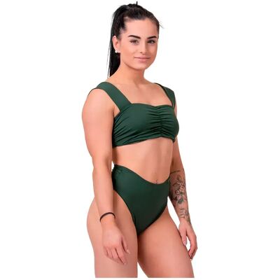 Nebbia Top Bikini Miami Retro Dark Green S Nebbia Top Bikini Miami Retro Dark Green S