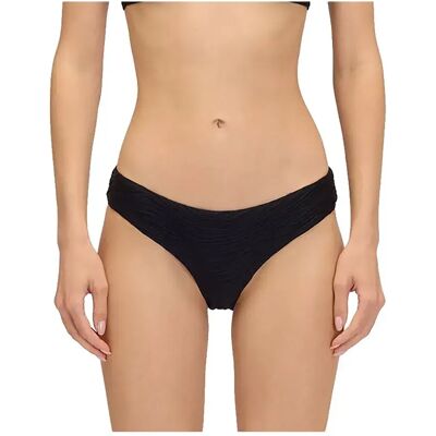 Sundek Slip Bikini Marisol Zebra Jacquard Culotte Briefs Black XS Sundek Slip Bikini Marisol Zebra Jacquard Culotte Briefs Black XS