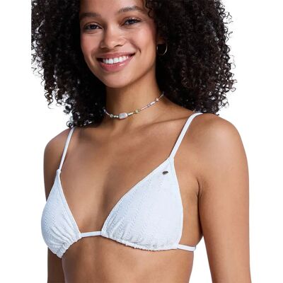 Roxy Top Bikini Island Tiki Triangle Coconut Milk L Roxy Top Bikini Island Tiki Triangle Coconut Milk L