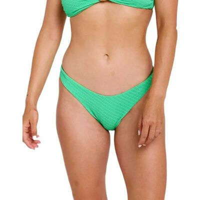 Rip Curl Slip Bikini Custom Rib Hi Leg Cheeky Green M Rip Curl Slip Bikini Custom Rib Hi Leg Cheeky Green M