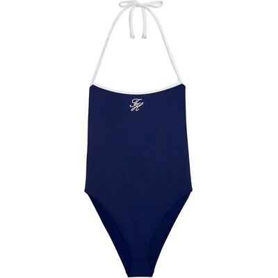 Tommy Hilfiger Costume Da Bagno Uw0uw0667 Halter Preppy Navy S Tommy Hilfiger Costume Da Bagno Uw0uw0667 Halter Preppy Navy S
