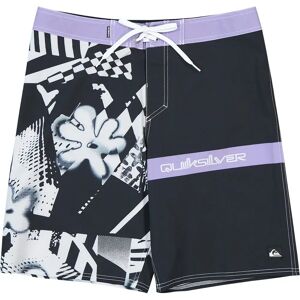 Quiksilver Pantaloncino Da Bagno Surfsilk Straight 20´´ Black Block Momentum 34 Quiksilver Pantaloncino Da Bagno Surfsilk Straight 20´´ Black Block Momentum 34