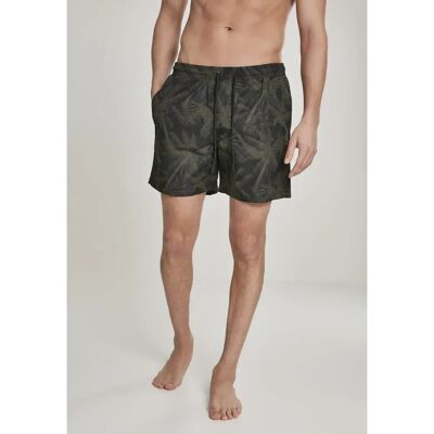 Urban Classics Pantaloncino Da Bagno Tb2679 Blue / Olive XL Urban Classics Pantaloncino Da Bagno Tb2679 Blue / Olive XL