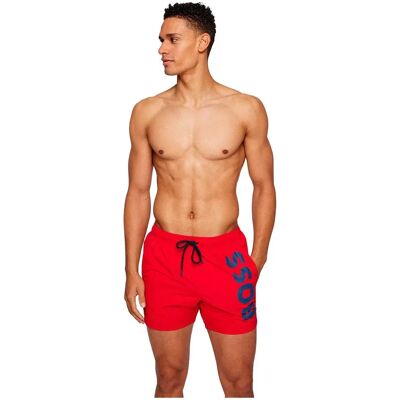 Boss Pantaloncino Da Bagno Octopus Bright Red 2XL Boss Pantaloncino Da Bagno Octopus Bright Red 2XL