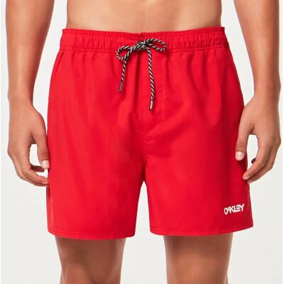 Oakley Apparel Pantaloncino Da Bagno Beach Volley 16´´ Red Line XS Oakley Apparel Pantaloncino Da Bagno Beach Volley 16´´ Red Line XS