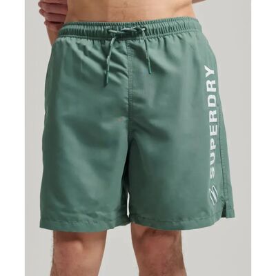 Superdry Costume Da Bagno Code Applque 19inch Forest Night Green S Superdry Costume Da Bagno Code Applque 19inch Forest Night Green S