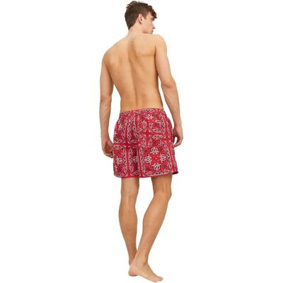 Jack & Jones Pantaloncino Da Bagno Jpstfiji Bandana Red M Jack & Jones Pantaloncino Da Bagno Jpstfiji Bandana Red M