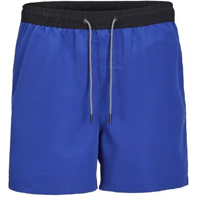 Jack & Jones Pantaloncino Da Bagno Fiji Black Tape Bluing L Jack & Jones Pantaloncino Da Bagno Fiji Black Tape Bluing L