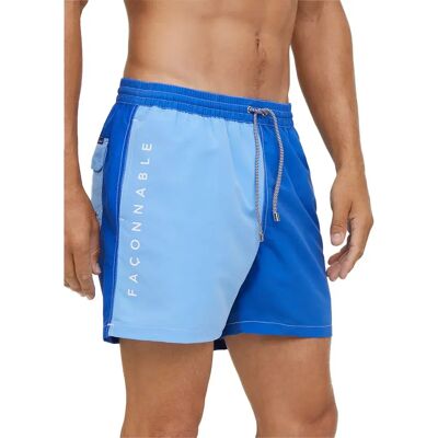 FaÇonnable Pantaloncino Da Bagno Iconique Ultra Blue M FaÇonnable Pantaloncino Da Bagno Iconique Ultra Blue M