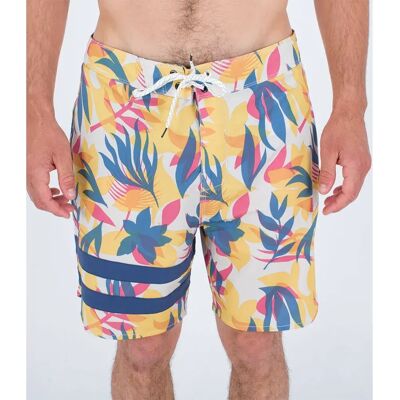 Hurley Pantaloncino Da Bagno Phantom Block Party 18´´ Bone 28 Hurley Pantaloncino Da Bagno Phantom Block Party 18´´ Bone 28