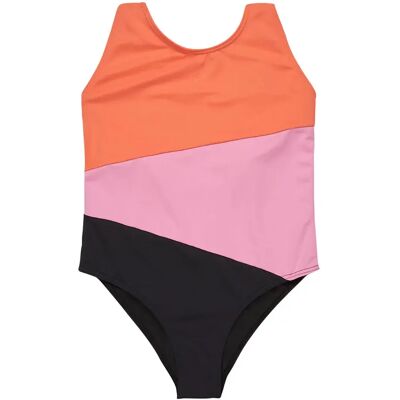 Roxy Costume Da Bagno Colorblock Anthracite 14 Anni Roxy Costume Da Bagno Colorblock Anthracite 14 Anni