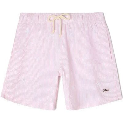 Silbon Pantaloncino Da Bagno Rayas Pink XL Silbon Pantaloncino Da Bagno Rayas Pink XL