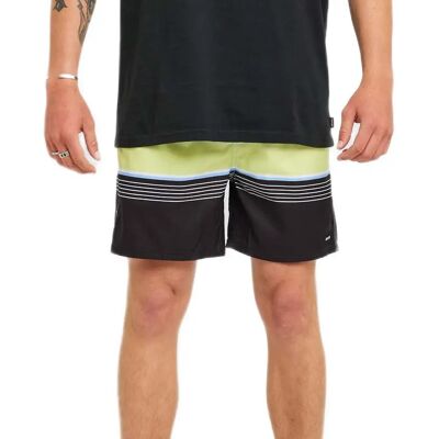 Rip Curl Pantaloncino Da Bagno Radial Line Volley Black S Rip Curl Pantaloncino Da Bagno Radial Line Volley Black S