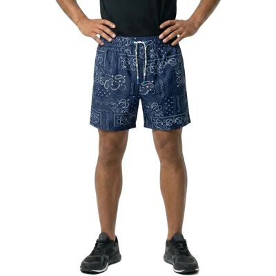Pepe Jeans Pantaloncino Da Bagno Bandana Navy L Pepe Jeans Pantaloncino Da Bagno Bandana Navy L