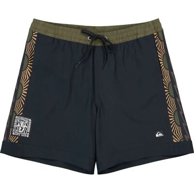 Quiksilver Pantaloncino Da Bagno Surfsilk Nmd Volley 17´´ Black L Quiksilver Pantaloncino Da Bagno Surfsilk Nmd Volley 17´´ Black L