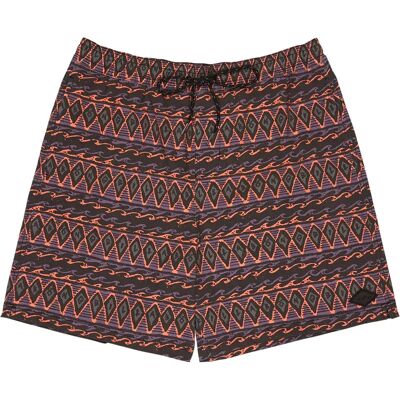 Billabong Pantaloncino Da Bagno Wasted Times Black Print XL Billabong Pantaloncino Da Bagno Wasted Times Black Print XL