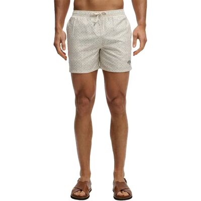 Superdry Pantaloncino Da Bagno Premium Printed 15 Mini Geo White / Blue XL Superdry Pantaloncino Da Bagno Premium Printed 15 Mini Geo White / Blue XL
