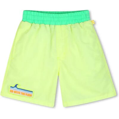 Billieblush Pantaloncino Da Bagno U21728 Green Lemon 8 Anni Billieblush Pantaloncino Da Bagno U21728 Green Lemon 8 Anni