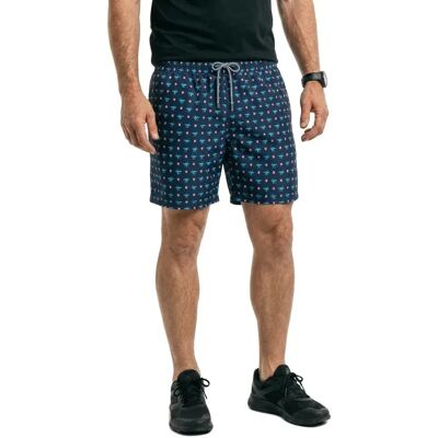 FaÇonnable Pantaloncino Da Bagno Birdie Marine Blue XL FaÇonnable Pantaloncino Da Bagno Birdie Marine Blue XL