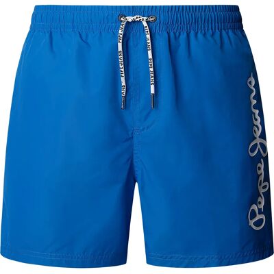 Pepe Jeans Pantaloncino Da Bagno Logo Bright Blue S Pepe Jeans Pantaloncino Da Bagno Logo Bright Blue S