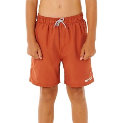 Rip Curl Pantaloncino Da Bagno Streamline Offset Volley Baked Clay 12 Anni Rip Curl Pantaloncino Da Bagno Streamline Offset Volley Baked Clay 12 Anni