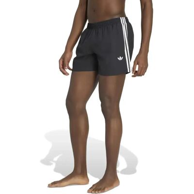 Adidas Originals Pantaloncino Da Bagno 3 Stripes 8´´ Black L Adidas Originals Pantaloncino Da Bagno 3 Stripes 8´´ Black L