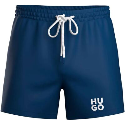 Hugo Pantaloncino Da Bagno Paolo 10273126 Red Open Blue M Hugo Pantaloncino Da Bagno Paolo 10273126 Red Open Blue M
