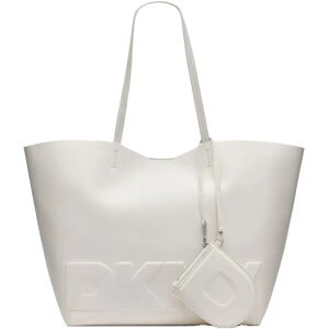 DKNY Borsa A Tracolla In Tessuto Tinsley Lg Marshmallow One Size DKNY Borsa A Tracolla In Tessuto Tinsley Lg Marshmallow One Size