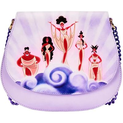 Loungefly Borsa A Tracolla Hercules Clouds Of Muses Purple One Size Loungefly Borsa A Tracolla Hercules Clouds Of Muses Purple One Size