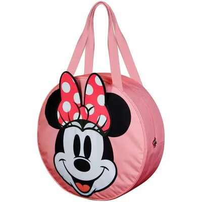 Karactermania Borsa Disney Minnie Mouse Face Jumbo Beach Black One Size Karactermania Borsa Disney Minnie Mouse Face Jumbo Beach Black One Size