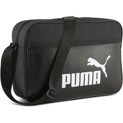 Puma Borsa A Tracolla Campus Medium Black One Size Puma Borsa A Tracolla Campus Medium Black One Size