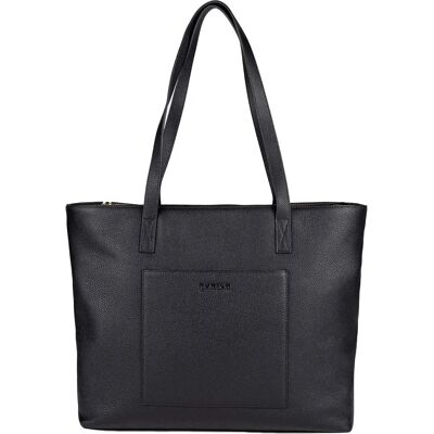 Munich Borsa Shopper Leather Craft Black One Size Munich Borsa Shopper Leather Craft Black One Size