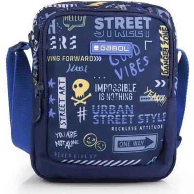 Gabol Borsa A Tracolla Skull Blue One Size Gabol Borsa A Tracolla Skull Blue One Size