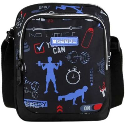 Gabol Borsa A Tracolla Training Black One Size Gabol Borsa A Tracolla Training Black One Size