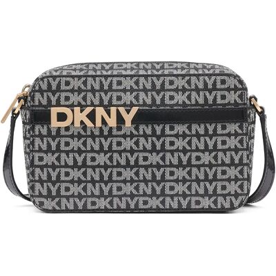 DKNY Borsa A Tracolla Avril Black Logo / Black One Size DKNY Borsa A Tracolla Avril Black Logo / Black One Size