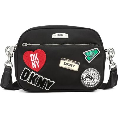 DKNY Borsa A Tracolla Nyc Black / Silver One Size DKNY Borsa A Tracolla Nyc Black / Silver One Size