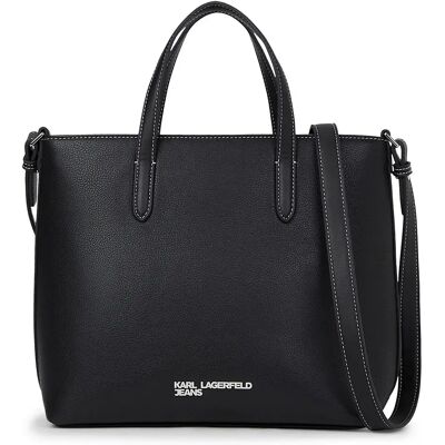 Karl Lagerfeld Jeans Borsa B1w30152 Black One Size Karl Lagerfeld Jeans Borsa B1w30152 Black One Size