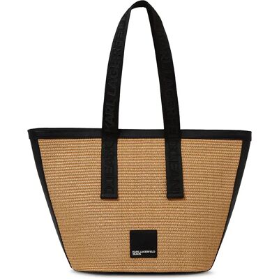 Karl Lagerfeld Jeans Borsa Shopper B2w30113 Natural One Size Karl Lagerfeld Jeans Borsa Shopper B2w30113 Natural One Size