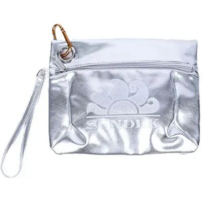 Sundek Borsa A Mano Aw416abpu7la Silver One Size Sundek Borsa A Mano Aw416abpu7la Silver One Size