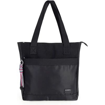 Gabol Borsa Shopper Aroa 14.4l Black One Size Gabol Borsa Shopper Aroa 14.4l Black One Size