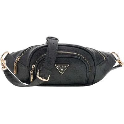 Guess Marsupio Latona Coal Logo One Size Guess Marsupio Latona Coal Logo One Size
