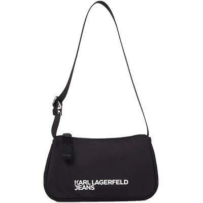 Karl Lagerfeld Jeans Borsa A Tracolla A3w30350 Essential Black One Size Karl Lagerfeld Jeans Borsa A Tracolla A3w30350 Essential Black One Size