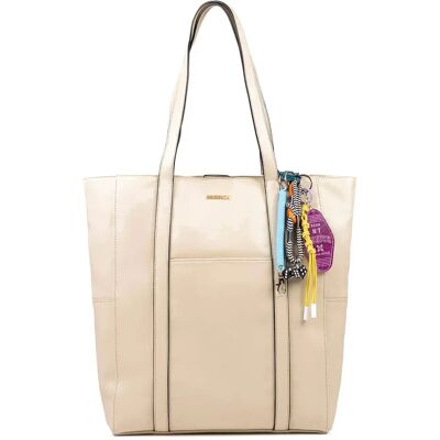 Munich Borsa Charms Shopper Cream One Size Munich Borsa Charms Shopper Cream One Size