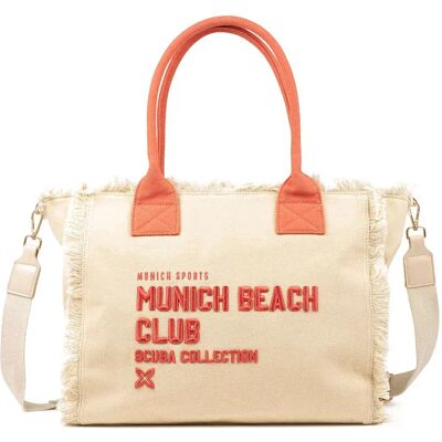 Munich Borsa Scuba Shopper Sand One Size Munich Borsa Scuba Shopper Sand One Size
