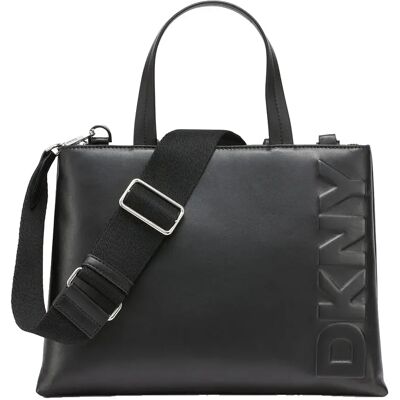 DKNY Borsa A Tracolla Tinsley Satchel Black / Silver One Size DKNY Borsa A Tracolla Tinsley Satchel Black / Silver One Size