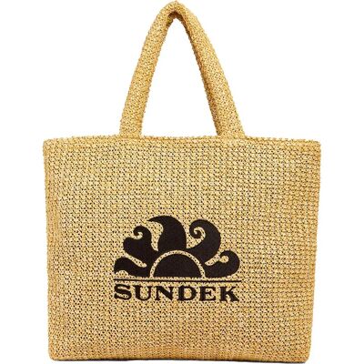 Sundek Borsa Aw922abrf300 Natural 01 One Size Sundek Borsa Aw922abrf300 Natural 01 One Size