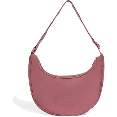 Adidas Originals Borsa A Mano Everyday Icons Half Crescent l Quiet Crimson One Size Adidas Originals Borsa A Mano Everyday Icons Half Crescent l Quiet Crimson One Size