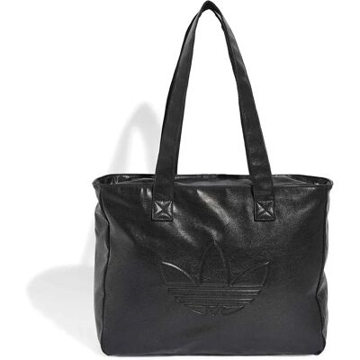 Adidas Originals Borsa Shopper Metallic Pu 22l Black One Size Adidas Originals Borsa Shopper Metallic Pu 22l Black One Size