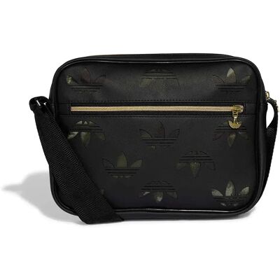 Adidas Originals Borsa A Tracolla Small Airliner Monogram 3l Black One Size Adidas Originals Borsa A Tracolla Small Airliner Monogram 3l Black One Size