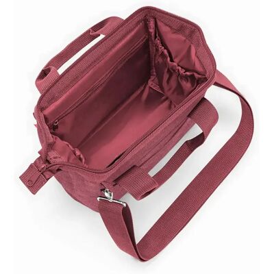 Reisenthel Borsa A Tracolla Allrounder Twist Maroon One Size Reisenthel Borsa A Tracolla Allrounder Twist Maroon One Size